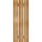 Ekena Millwork Spaced Board-n-Batten Shutters, Rough Sawn Western Red Cedar, 17 1/8W x 46H, PR RBS06S17X046RWR - alternate 2
